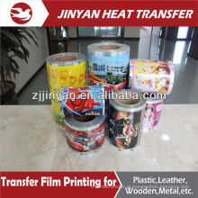 heat transfer for plastic printed film